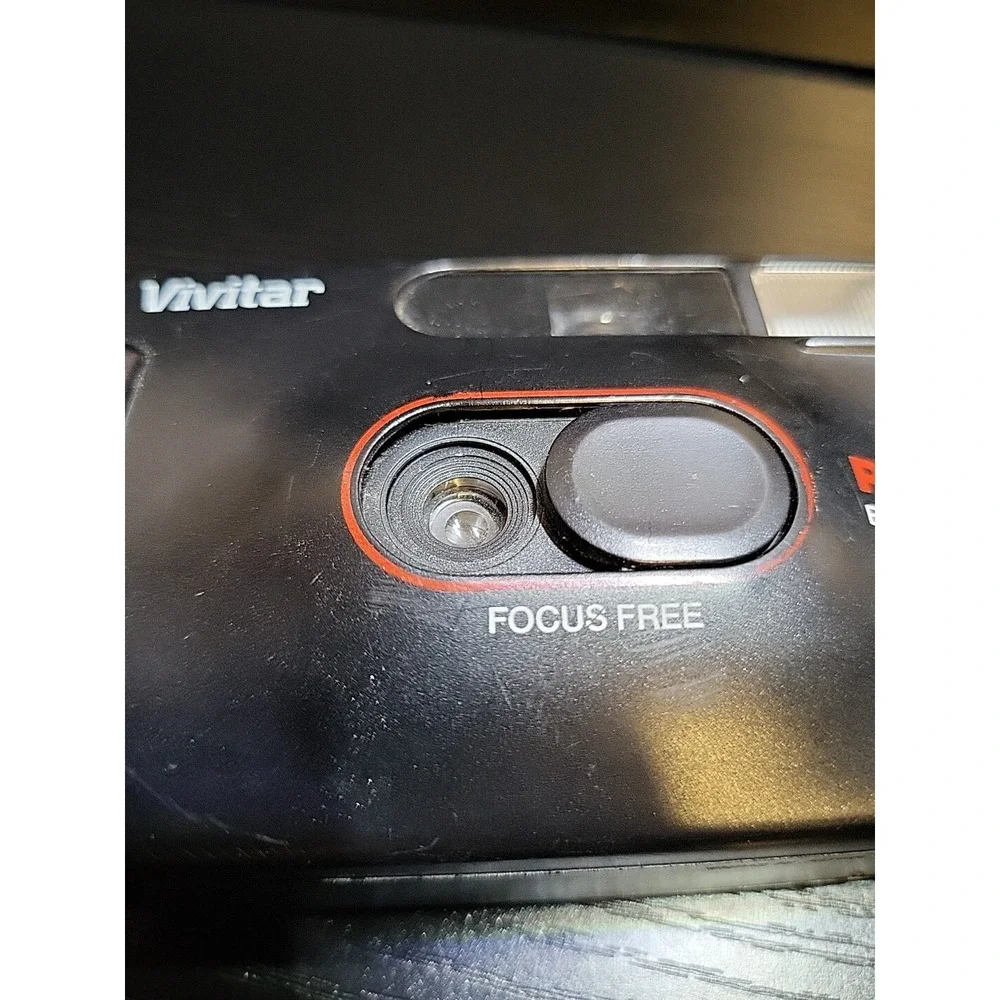 Vivitar PS:33 Point & Shoot 35mm Film Camera Not Tested Clear Lens Vintage
